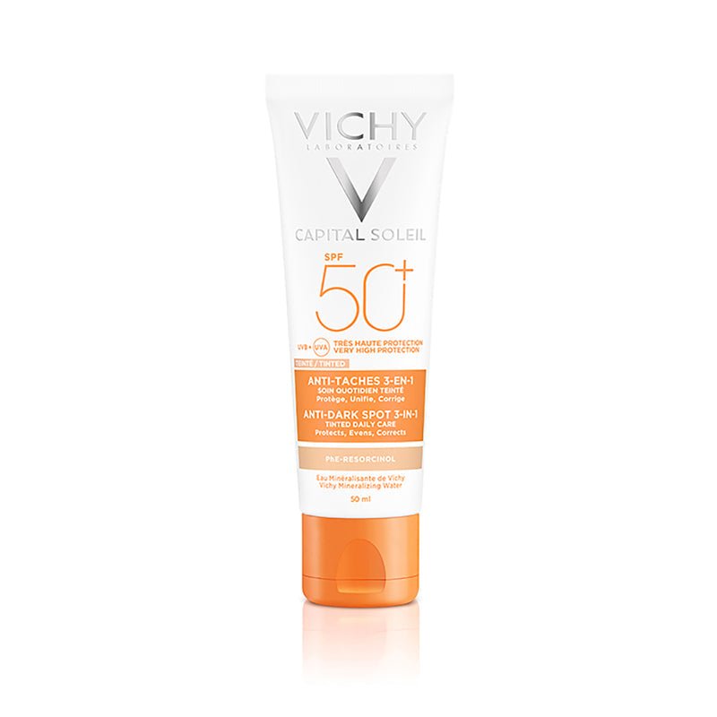 Vichy Capital Soleil Protector Solar anti-manchas SPF50 50ml - Farmacias Arrocha