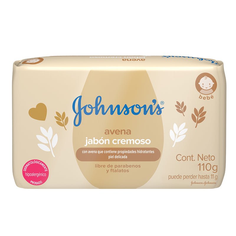Johnson Jabon Baby Avena 110G - Farmacias Arrocha