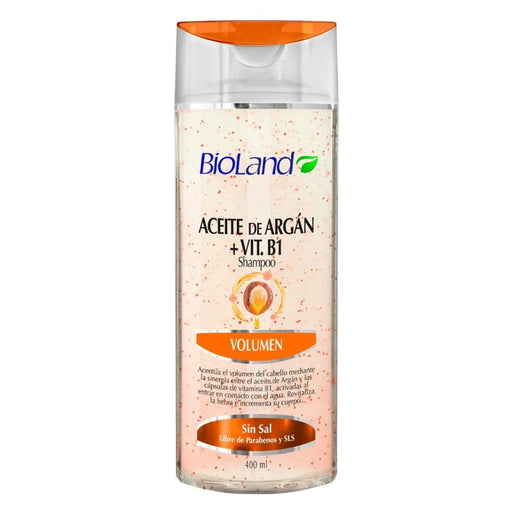 Bioland Shampoo Aceite de Argán + Vit. B1 400Ml - Farmacias Arrocha