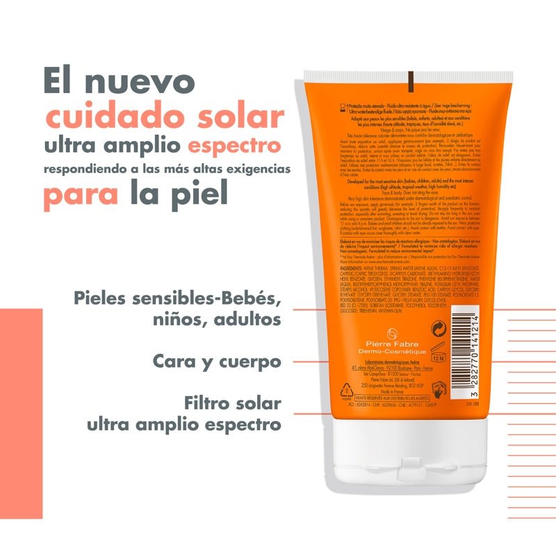 Avene Intense Protect Spf50+ 150Ml - Farmacias Arrocha