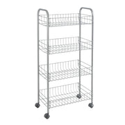 Metaltex Estante con Ruedas 4 Canastas - Farmacias Arrocha