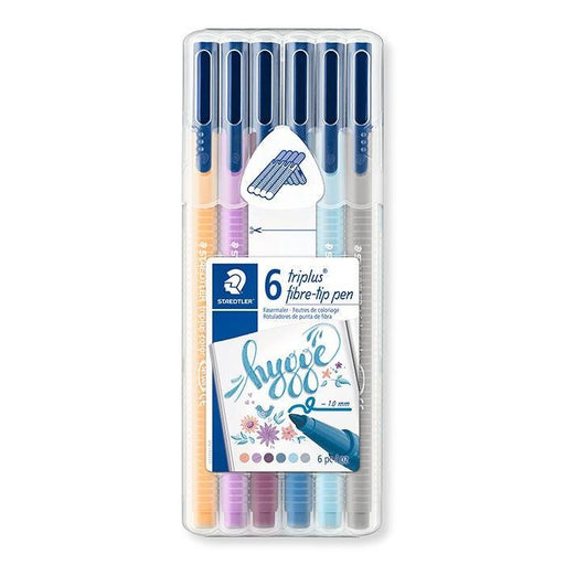Staedler Fibretip Pen Tri. Hygge 6Pcs - Farmacias Arrocha