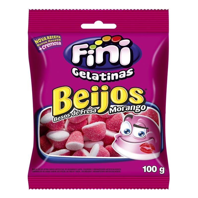 Fini Besos Fresas 100Gr - Farmacias Arrocha