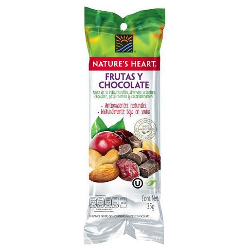 Nature's Heart Fruit/Chocolate 35Gr - Farmacias Arrocha