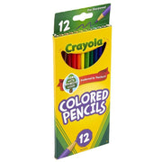 Crayola 12 Ct Long Crayola Colored Pencils - Farmacias Arrocha
