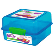 Sistema Recipiente Colorido Cuadrado Multicompartimentos 1.4L - Farmacias Arrocha