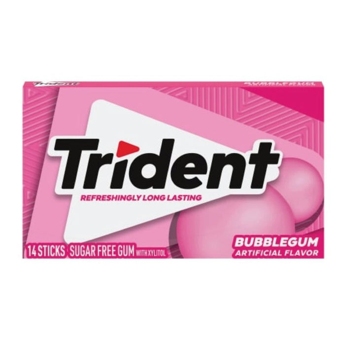 Trident Bubblegum 14Pc - Farmacias Arrocha