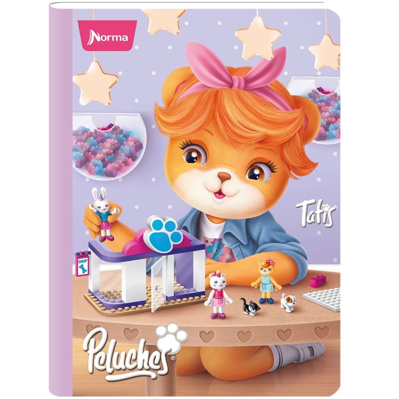 Norma Cuaderno Cosido Peluche Dibujo Grande 200P - Farmacias Arrocha