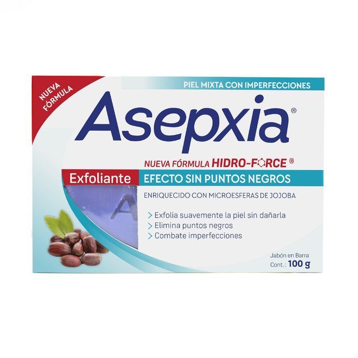 Asepxia Jabon Exfoliante 100G - Farmacias Arrocha