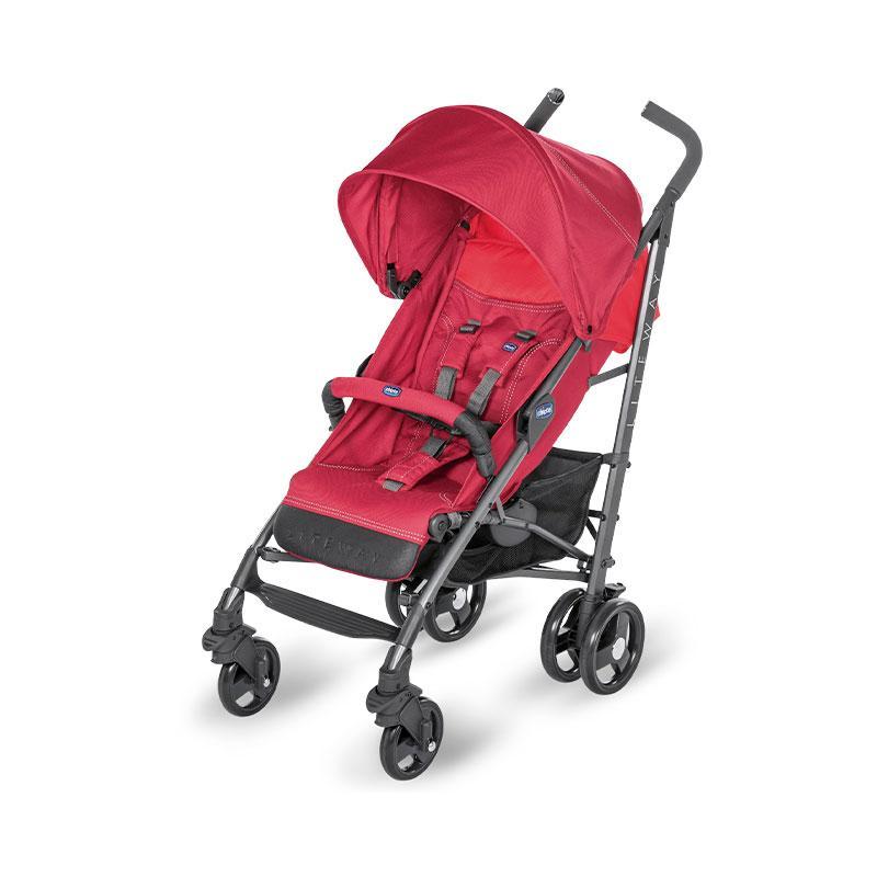 Chicco Lite Way 3 Basic Stroller Bb Red Berry - Farmacias Arrocha