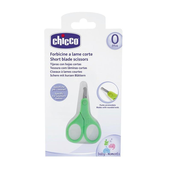 Chicco Short Blade Nail Scissors For Newborns - Farmacias Arrocha