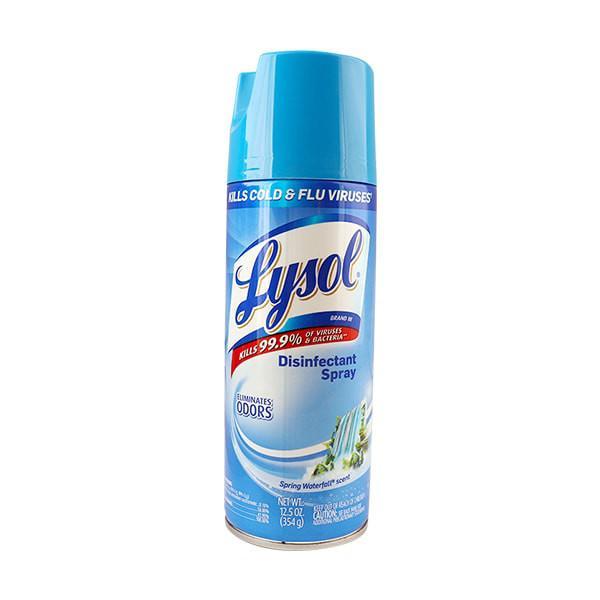 Lysol Spray Ambiental Spring Waterfall 12Oz - Farmacias Arrocha