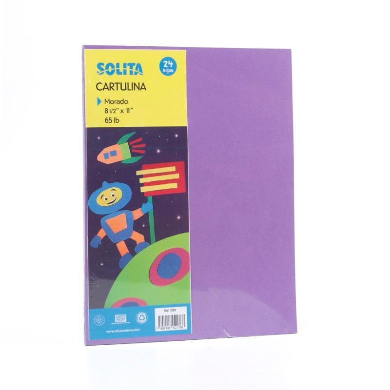 Solita Resmilla De Cartulina Morado - Farmacias Arrocha