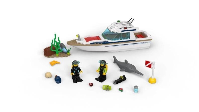Lego City Yate de Buceo - Farmacias Arrocha