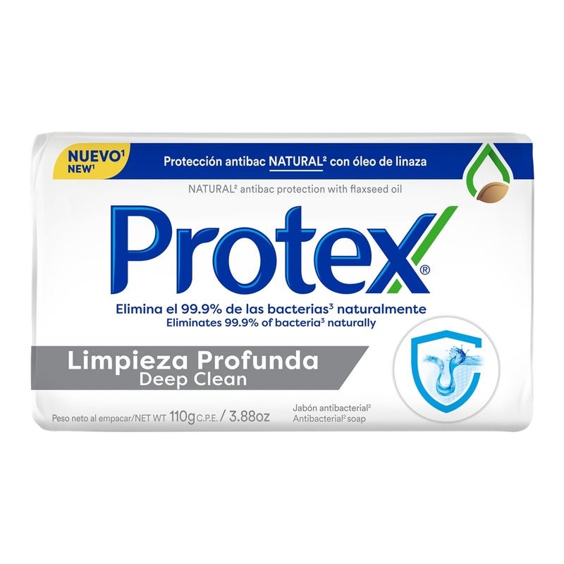 Jabón de Tocador Antibacterial Protex Limpieza Profunda 110 g - Farmacias Arrocha