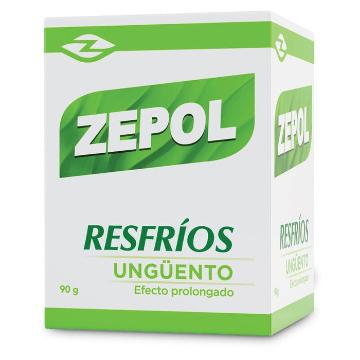 Unguento Zepol Resfrios Pote 90G - Farmacias Arrocha
