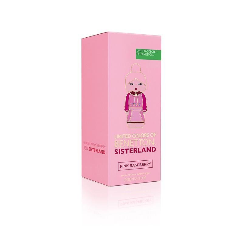 Benetton Sisterland Eau De Toilette Pink Raspberry - Farmacias Arrocha