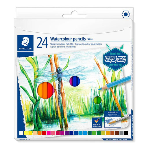 Staedtler Coloured Pencil Aqu 24Pcs - Farmacias Arrocha