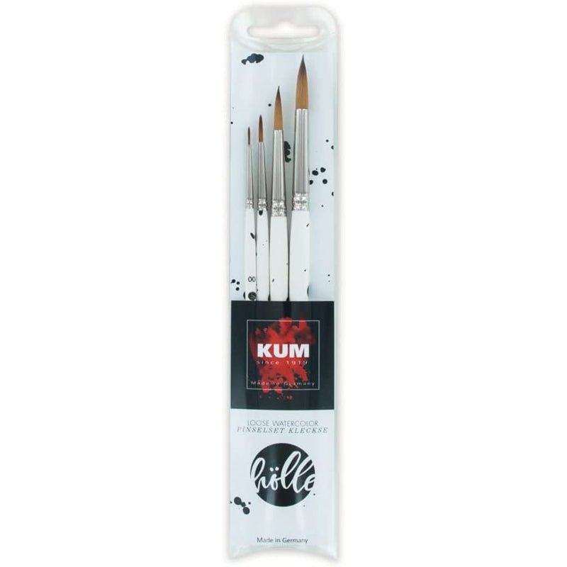 Kum Set de 4 Pinceles de Acuarela - Farmacias Arrocha
