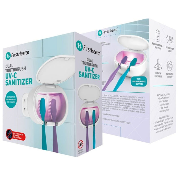 First Health Base Desinfectante UV Para Cepillos de Dientes - Farmacias Arrocha