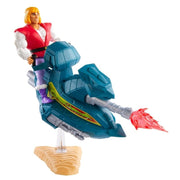 Masters of the Universe Origins, Jet Sled y Príncipe Adam - Farmacias Arrocha