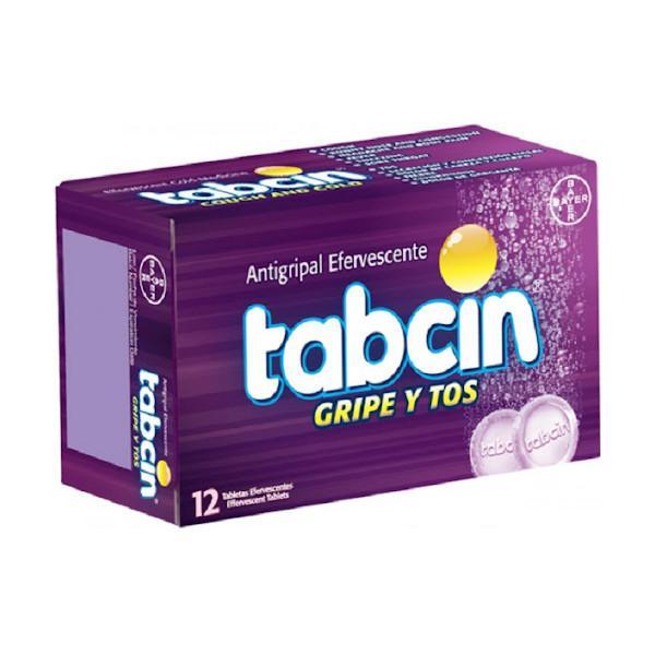 Tabcin Efervescente Gripe Y Tos 12 Tabl - Farmacias Arrocha