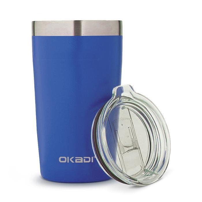 Vaso Termico 473ml Caliente 6H Frio 3H Tapa Azul