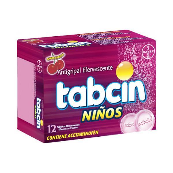 Tabcin Efervescente Ni#Os Caja X12 Tab - Farmacias Arrocha