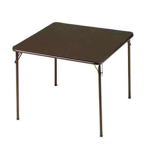 Folding Table 34 In Sqr Brown - Farmacias Arrocha