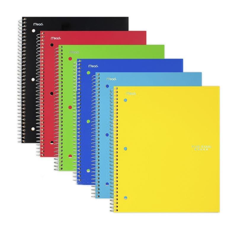 Mead Five Star Notebook Ruled 1Sub (12) — Farmacias Arrocha