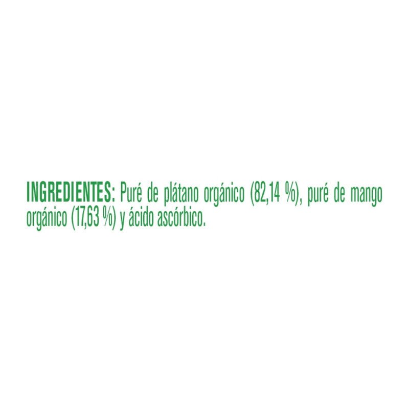Gerber Orgánico de Plátano Mango Doy Pack 100g - Farmacias Arrocha