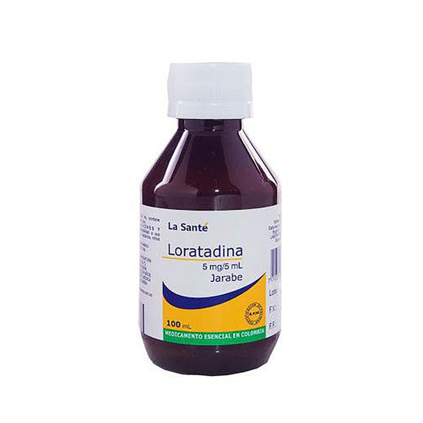 Loratadina 5Mg 5Ml Jarabe De 100Ml Farmacias Arrocha