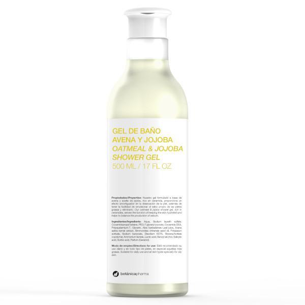 Botanica Pharma Gel Baño Avena+Jojoba 500 Ml - Farmacias Arrocha