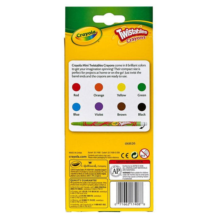 Crayola Lc Cryn Twist Latm 8C 24Pk - Farmacias Arrocha