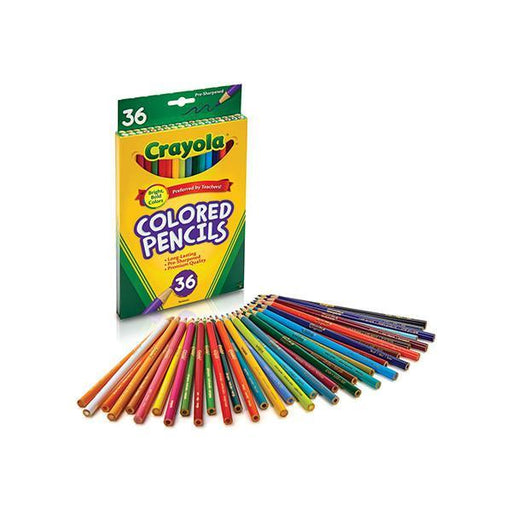 Crayola 36Ct Long Colored Pencils Ease - Farmacias Arrocha