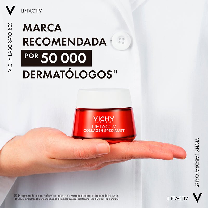 Vichy Crema Tratamiento Antiedad Liftactiv Collagen Specialist 50ml - Farmacias Arrocha