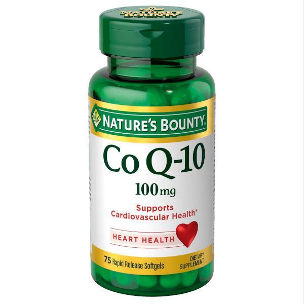 Nature's Bounty Co Q 10 100 75 TABLETS - Farmacias Arrocha