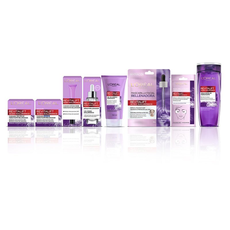 L'Oréal París Gel Limpiador Hidratante Ácido Hialurónico 150Ml - Farmacias Arrocha