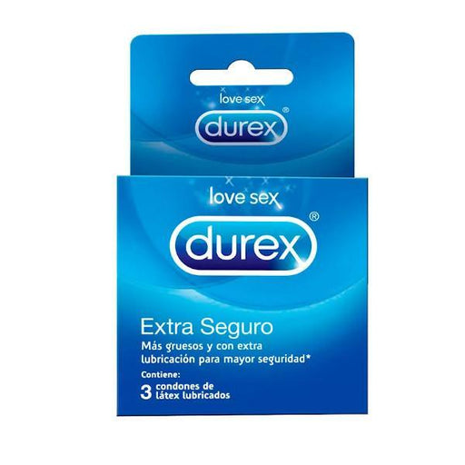 Durex Preservativo Extra Seguro 3Pz - Farmacias Arrocha