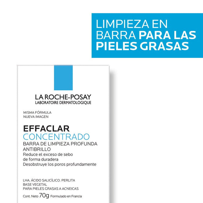 La Roche-Posay Effaclar Barra Dermatológica 70gr - Farmacias Arrocha