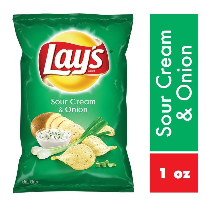 Lays Sour Cream Onion 1Oz - Farmacias Arrocha