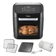 Gourmet Express Horno Y Freidora De 12L, Incluye Accesorios - Farmacias Arrocha