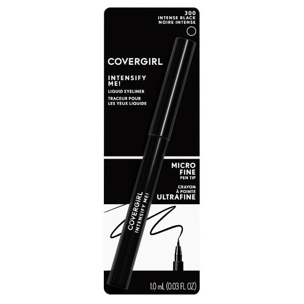Covergirl Intensify Me! Liquid Eyeliner Intense Black - Farmacias Arrocha