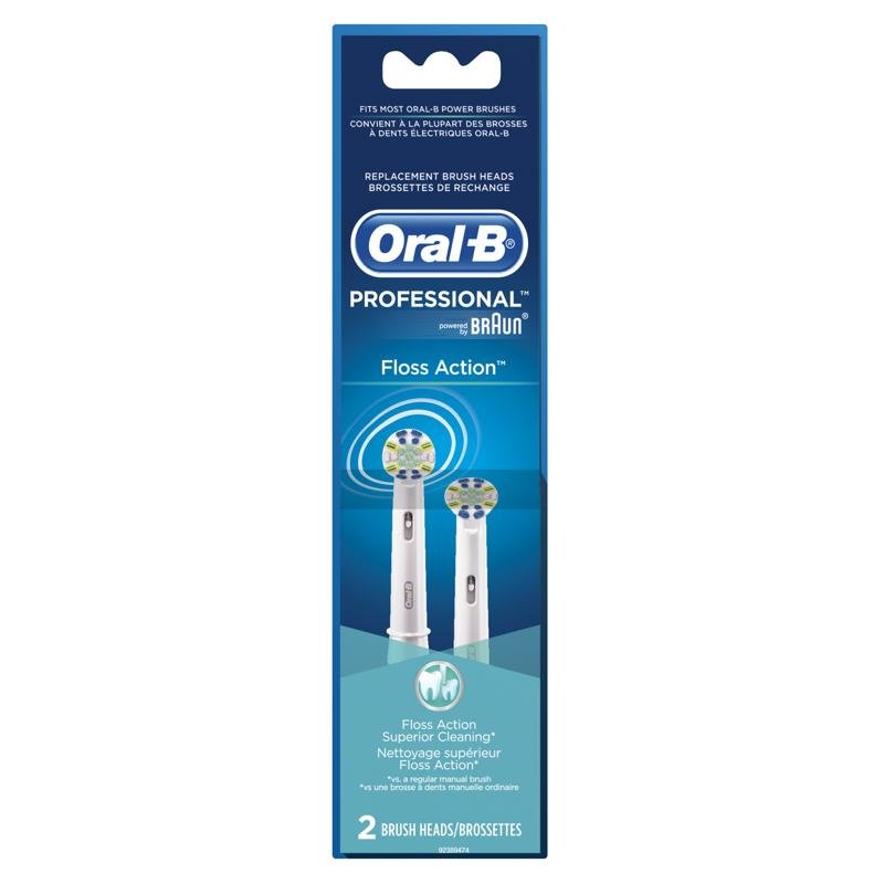 Oral B Repuesto Cepillo Floss Action 2Pack - Farmacias Arrocha