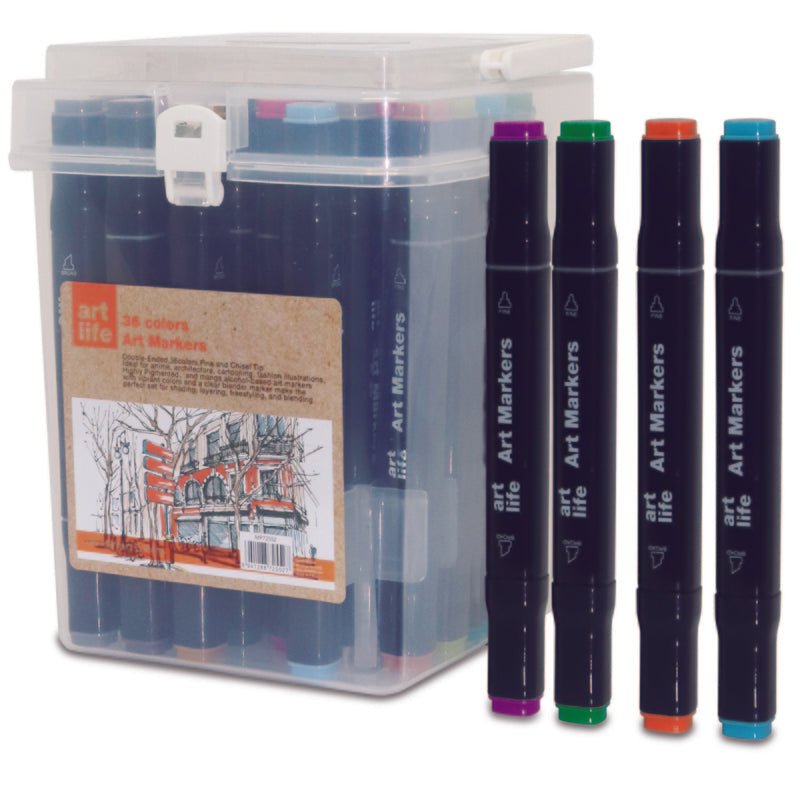 John Shen Art Life Set de 36 Marcadores - Farmacias Arrocha