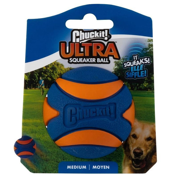 Chuckit! Ultra Squeaker Ball Medium - Farmacias Arrocha