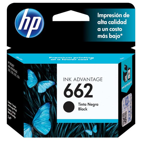 Tinta Hp 662 Black - Farmacias Arrocha