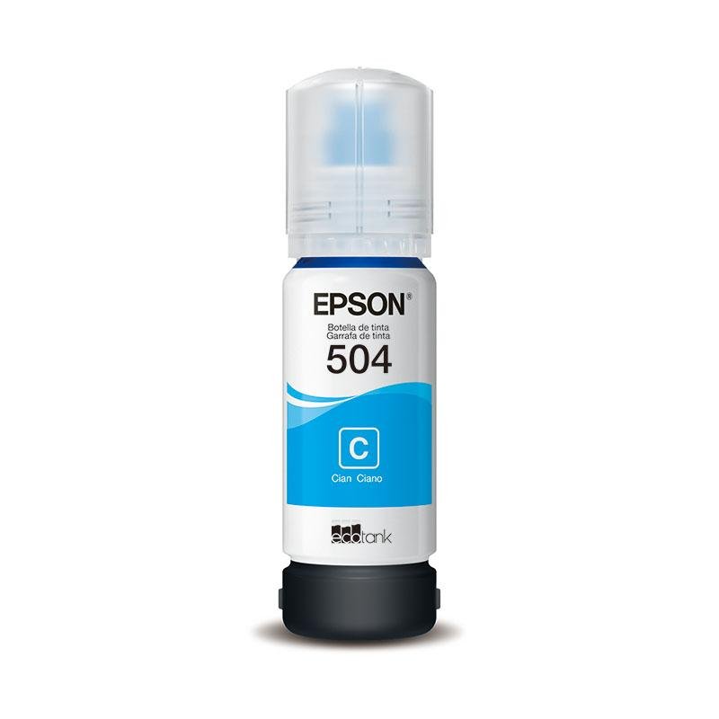 Epson Botella De Tinta Epson 504 Cyan - Farmacias Arrocha