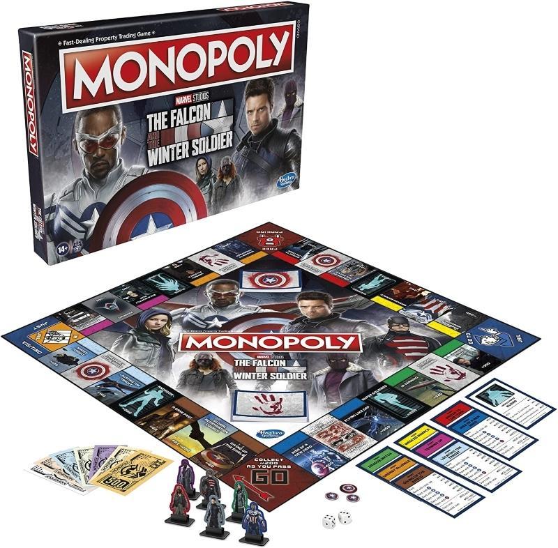 Hasbro Monopoly Falcon and Winter Soldier - Farmacias Arrocha