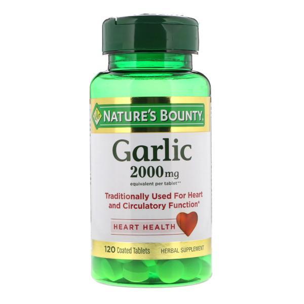Nature's Bounty Odor-Free Garlic 2000mg X 120 - Farmacias Arrocha